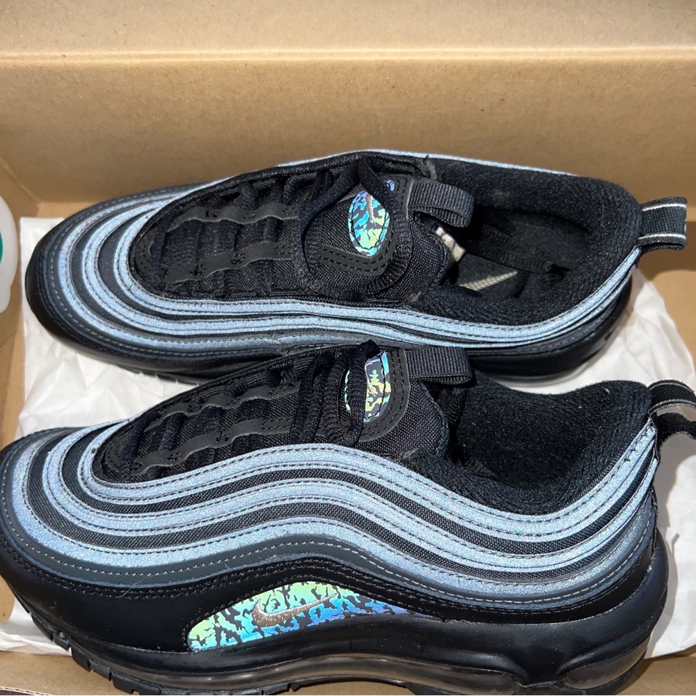 COPY - Nike Womens Air Max 97 Black/ Silver/ Black.